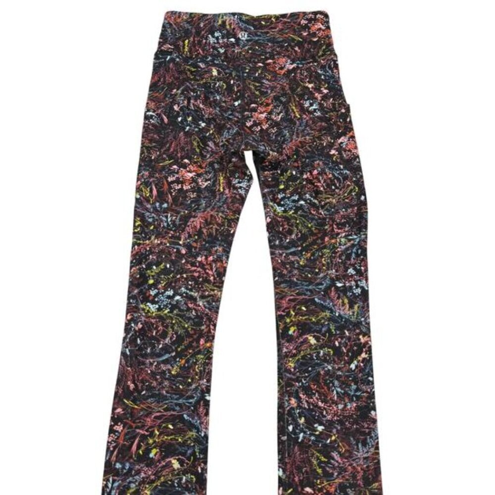 Lululemon Invigorate High-Rise Tight 25" Foliage Overlay Multi Size 2 - Picture 6 of 8